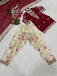 MODERN GEORGETTE EMBROIDERY 5 MM SEQUENCE WORK TOP PATIYALA WITH DUPATTA FESTIVE WEAR WHOLESALE PRICE ETHNIC GARMENT (3)