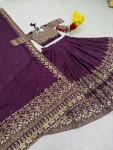 MODERN GEORGETTE EMBROIDERY THREAD & SEQUENCE WORK LEHENGA CHOLI WITH DUPATTA FESTIVE WEAR WHOLESALE PRICE ETHNIC GARMENT (5)