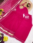 MODERN GEORGETTE GOTA PATTI WORK TOP PALAZZO WITH DUPATTA FESTIVE WEAR WHOLESALE PRICE ETHNIC GARMENT (6)