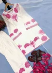 MODERN SATIN EMBROIDERY THREAD WORK TOP PATIYALA WITH DUPATTA FESTIVE WEAR WHOLESALE PRICE ETHNIC GARMENT (2)