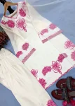 MODERN SATIN EMBROIDERY THREAD WORK TOP PATIYALA WITH DUPATTA FESTIVE WEAR WHOLESALE PRICE ETHNIC GARMENT (2)