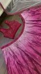 MODERN SATIN SILK SEQUENCE WORK LEHENGA CHOLI WITH DUPATTA PARTY WEAR WHOLESALE PRICE ETHNIC GARMENT (3)