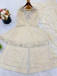 MODERN TABBY ORGANZA REAL MIRROR WORK LACE BORDER TOP PALAZZO WITH DUPATTA FESTIVE WEAR WHOLESALE PRICE ETHNIC GARMENT (10)