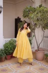 NEW ARRIVAL COTTON EMBROIDERY WORK KURTI PENT SET FESTIVE WEAR WHOLESALE PRICE ETHNIC GARMENT (24)
