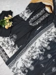 NEW ARRIVAL COTTON PRINT WITH EMBROIDERY SEQUENCE WORK TOP BOTTOM WITH DUPATTA OFFICE WEAR WHOLESALE PRICE ETHNIC GARMENT (3)