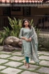 NEW ARRIVAL COTTON PRINTED WORK TOP WITH DUPATTA CASUAL WEAR WHOLESALE PRICE ETHNIC GARMENT (2)