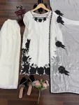 NEW ARRIVAL FENDY SILK THREAD WITH SEQUENCE WORK TOP PALAZZO WITH DUPATTA FESTIVE WEAR WHOLESALE PRICE ETHNIC GARMENT (2)