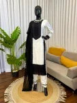 NEW ARRIVAL NATURAL CREPE THREAD & SEQUENCE WORK TOP BOTTOM WITH DUPATTA FESTIVE WEAR WHOLESALE PRICE ETHNIC GARMENT (2)