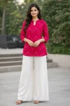NEW ARRIVAL RAYON DIGITAL PRINT WORK TOP PALAZZO SET DAILY WEAR WHOLESALE PRICE ETHNIC GARMENT (10)