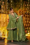 RICH LOOK CP VICHITRA SILK EMBROIDERY SEQUENCE WORK TOP PALAZZO WITH DUPATTA FESTIVE WEAR WHOLESALE PRICE ETHNIC GARMENT (9)