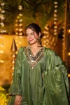 RICH LOOK CP VICHITRA SILK EMBROIDERY SEQUENCE WORK TOP PALAZZO WITH DUPATTA FESTIVE WEAR WHOLESALE PRICE ETHNIC GARMENT (9)
