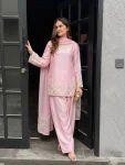 RICH LOOK CREPE SILK EMBROIDERY SEQUENCE WORK TOP PATIYALA WITH DUPATTA FESTIVE WEAR WHOLESALE PRICE ETHNIC GARMENT (2)