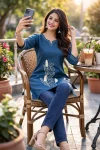 RICH LOOK DHABU COTTON HAND EMBROIDERY BUTTA WORK TOP OFFICE WEAR WHOLESALE PRICE ETHNIC GARMENT (2)
