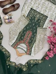 RICH LOOK GEORGETTE SEQUENCE & ZARI EMBROIDERY WITH PEARL MOTI WORK TOP SHARARA WITH DUPATTA FESTIVE WEAR WHOLESALE PRICE ETHNIC GARMENT (23)