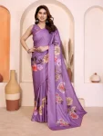 RICH LOOK MANIPURI SILK KALAMKARI DIGITAL PRINT WITH ARC BORDER WORK SAREE WITH UNSTITCHED BLOUSE FESTIVE WEAR WHOLESALE PRICE ETHNIC GARMENT (7)
