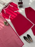 RICH LOOK NATURAL CREPE BEADS LACE BORDER WORK TOP PALAZZO WITH DUPATTA FESTIVE WEAR WHOLESALE PRICE ETHNIC GARMENT (23)