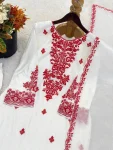 RICH LOOK RAYON COTTON EMBROIDERY THREAD WORK TOP PATIYALA WITH DUPATTA FESTIVE WEAR WHOLESALE PRICE ETHNIC GARMENT (7)