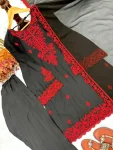 RICH LOOK RAYON COTTON EMBROIDERY THREAD WORK TOP PATIYALA WITH DUPATTA FESTIVE WEAR WHOLESALE PRICE ETHNIC GARMENT (8)