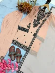 RICH LOOK RAYON COTTON EMBROIDERY THREAD WORK TOP PATIYALA WITH DUPATTA FESTIVE WEAR WHOLESALE PRICE ETHNIC GARMENT (4)