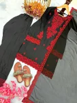 RICH LOOK RAYON COTTON EMBROIDERY THREAD WORK TOP PATIYALA WITH DUPATTA FESTIVE WEAR WHOLESALE PRICE ETHNIC GARMENT (8)