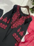 RICH LOOK ROMAN SILK EMBROIDERY WORK TOP BOTTOM WITH DUPATTA FESTIVE WEAR WHOLESALE PRICE ETHNIC GARMENT (3)