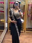 TRENDING CHINON SEMI- BEADS EMBROIDERY WORK READY TO WEAR SAREE WITH STITCHED BLOUSE PARTY WEAR WHOLESALE PRICE ETHNIC GARMENT (6)