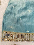 TRENDING FENDY SILK THREAD WITH SEQUENCE WITH REAL MIRROR WITH READYMADE LACE BORDER WORK TOP PALAZZO WITH DUPATTA FESTIVE WEAR WHOLESALE PRICE ETHNIC GARMENT (5)