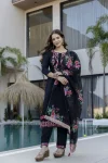 10ATTRACTIVE CHINON SEQUENCE EMBROIDERY WORK TOP BOTTOM WITH DUPATTA FESTIVE WEAR WHOLESALE PRICE ETHNIC GARMENT (19)