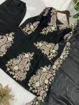 11DESIGNER FENDY SEQUENCE EMBROIDERY WORK TOP PALAZZO WITH DUPATTA FESTIVE WEAR WHOLESALE PRICE ETHNIC GARMENT (11)