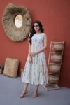 14FANCY COTTON PRINTED WORK ONE PIECE DRESS CASUAL WEAR WHOLESALE PRICE ETHNIC GARMENT (9)