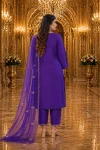 14MODERN COTTON BLEND EMBROIDERY SEQUENCE WORK TOP BOTTOM WITH DUPATTA FESTIVE WEAR WHOLESALE PRICE ETHNIC GARMENT (11)