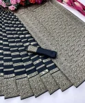 15FANCY LICHI SILK RICH PALLU & JACQUARD WORK SAREE WITH UNSTITCHED BLOUSE FESTIVE WEAR WHOLESALE PRICE ETHNIC GARMENT (12)
