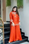 15FANCY NATURAL CREPE SEQUENCE CODING EMBROIDERY WORK TOP PALAZZO WITH DUPATTA FESTIVE WEAR WHOLESALE PRICE ETHNIC GARMENT (4)