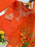 15FANCY NATURAL CREPE SEQUENCE CODING EMBROIDERY WORK TOP PALAZZO WITH DUPATTA FESTIVE WEAR WHOLESALE PRICE ETHNIC GARMENT (4)