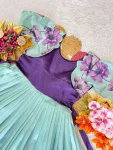 16TRENDING SOFT SILK FLORAL PRINTED WORK GOWN FESTIVE WEAR WHOLESALE PRICE ETHNIC GARMENT (11)
