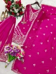 17DESIGNER CP VICHITRA SILK EMBROIDERY 5 MM SEQUENCES WORK TOP PALAZZO WITH DUPATTA FESTIVE WEAR WHOLESALE PRICE ETHNIC GARMENT (13)