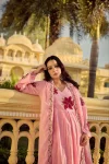 17MODERN COTTON BUTTI SEQUENCE EMBROIDERED WORK TOP BOTTOM WITH DUPATTA FESTIVE WEAR WHOLESALE PRICE ETHNIC GARMENT (17)