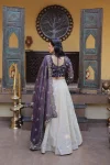19RICH LOOK COSMOS ZARI & SEQUENCE EMBROIDERED WORK LEHENGA CHOLI WITH DUPATTA WEDDING WEAR WHOLESALE PRICE ETHNIC GARMENT (3)