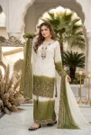 1DESIGNER DUAL TONE STAR GEORGETTE EMBROIDERY SEQUENCE WORK TOP PALAZZO WITH DUPATTA FESTIVE WEAR WHOLESALE PRICE ETHNIC GARMENT (14)