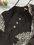 1FANCY CREPE SILK EMBROIDERY WORK TOP PALAZZO WITH DUPATTA FESTIVE WEAR WHOLESALE PRICE ETHNIC GARMENT (14)
