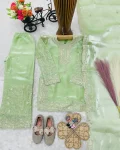 1FANCY GMYS SILK EMBROIDERY 3 MM SEQUENCE & CODING DORI WORK KID’S TOP PALAZZO WITH DUPATTA FESTIVE WEAR WHOLESALE PRICE ETHNIC GARMENT (23)