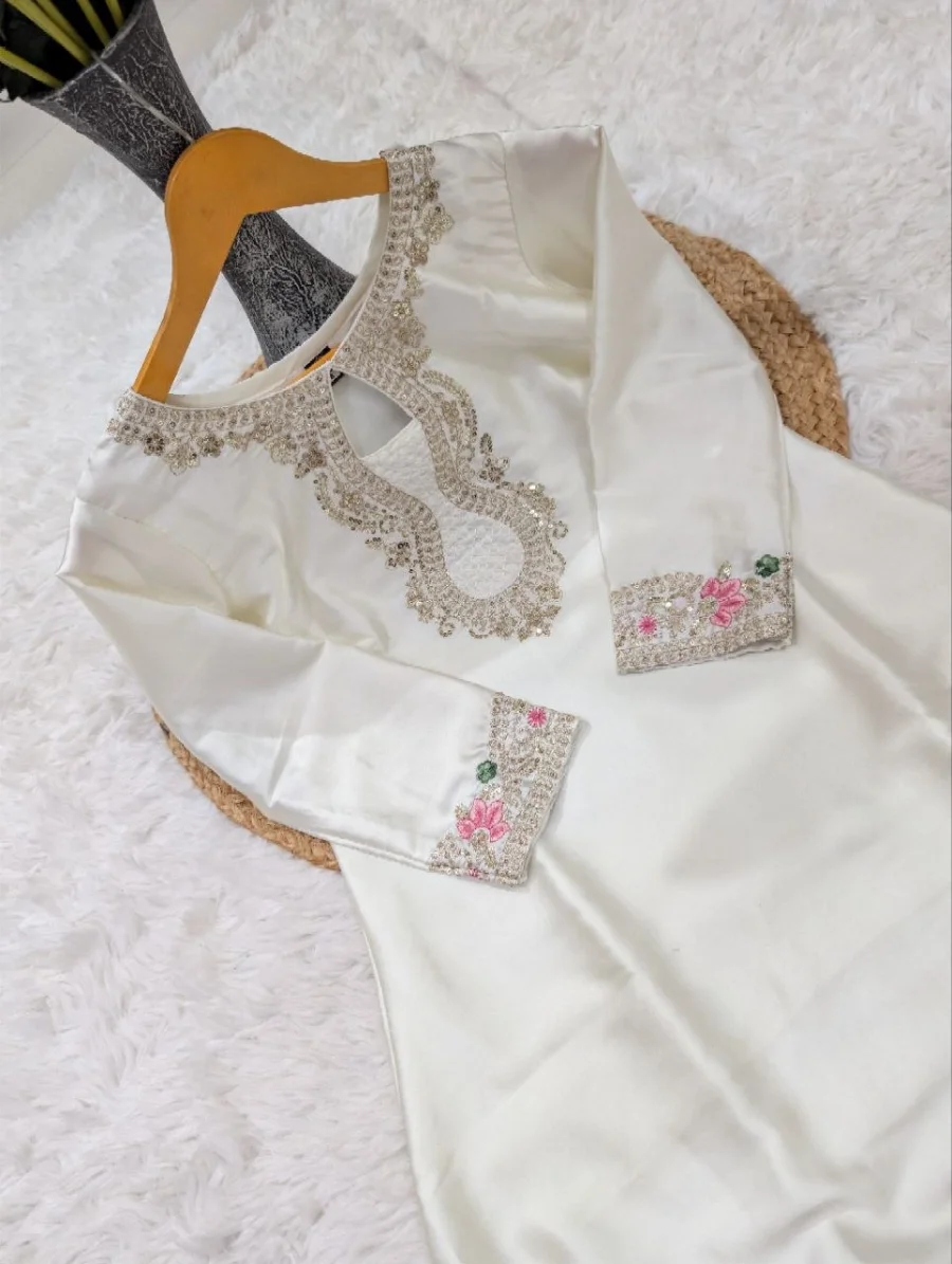 1FANCY JAPAN SATIN SEQUENCE CODING EMBROIDERY WORK TOP PATIYALA WITH DUPATTA FESTIVE WEAR WHOLESALE PRICE ETHNIC GARMENT (18)