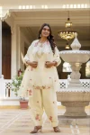 1FANCY JAPAN SATIN SEQUENCE CODING EMBROIDERY WORK TOP PATIYALA WITH DUPATTA FESTIVE WEAR WHOLESALE PRICE ETHNIC GARMENT (19)