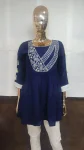 1FANCY RAYON EMBROIDERY WORK ONLY TOP DAILY WEAR WHOLESALE PRICE ETHNIC GARMENT (5)