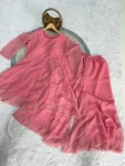 1NEW ARRIVAL CRUNCHY SILK PLAIN TOP PALAZZO WITH DUPATTA FESTIVE WEAR WHOLESALE PRICE ETHNIC GARMENT (13)