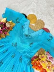 1NEW ARRIVAL KOTA CHECKS EMBROIDERED WORK ONE PIECE DRESS DAILY WEAR WHOLESALE PRICE ETHNIC GARMENT (13)