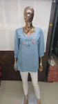 1NEW ARRIVAL RINKAL COTTON EMBROIDERY WORK ONLY TOP DAILY WEAR WHOLESALE PRICE ETHNIC GARMENT (4)