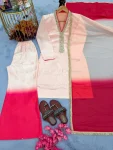 1NEW ARRIVAL ROMAN GLASS EMBROIDERY CODING-DORI WITH REAL MIRROR HAND WORK TOP PALAZZO WITH DUPATTA PARTY WEAR WHOLESALE PRICE ETHNIC GARMENT (6)