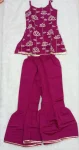 1TRENDING RAYON SEQUENCE EMBROIDERY WORK KID’S TOP PALAZZO SET FESTIVE WEAR WHOLESALE PRICE ETHNIC GARMENT (2)