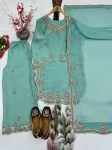 21DESIGNER ROMAN GLASS EMBROIDERY SEQUENCE WITH FANCY CUT WORK TOP PALAZZO WITH DUPATTA FESTIVE WEAR WHOLESALE PRICE ETHNIC GARMENT (11)